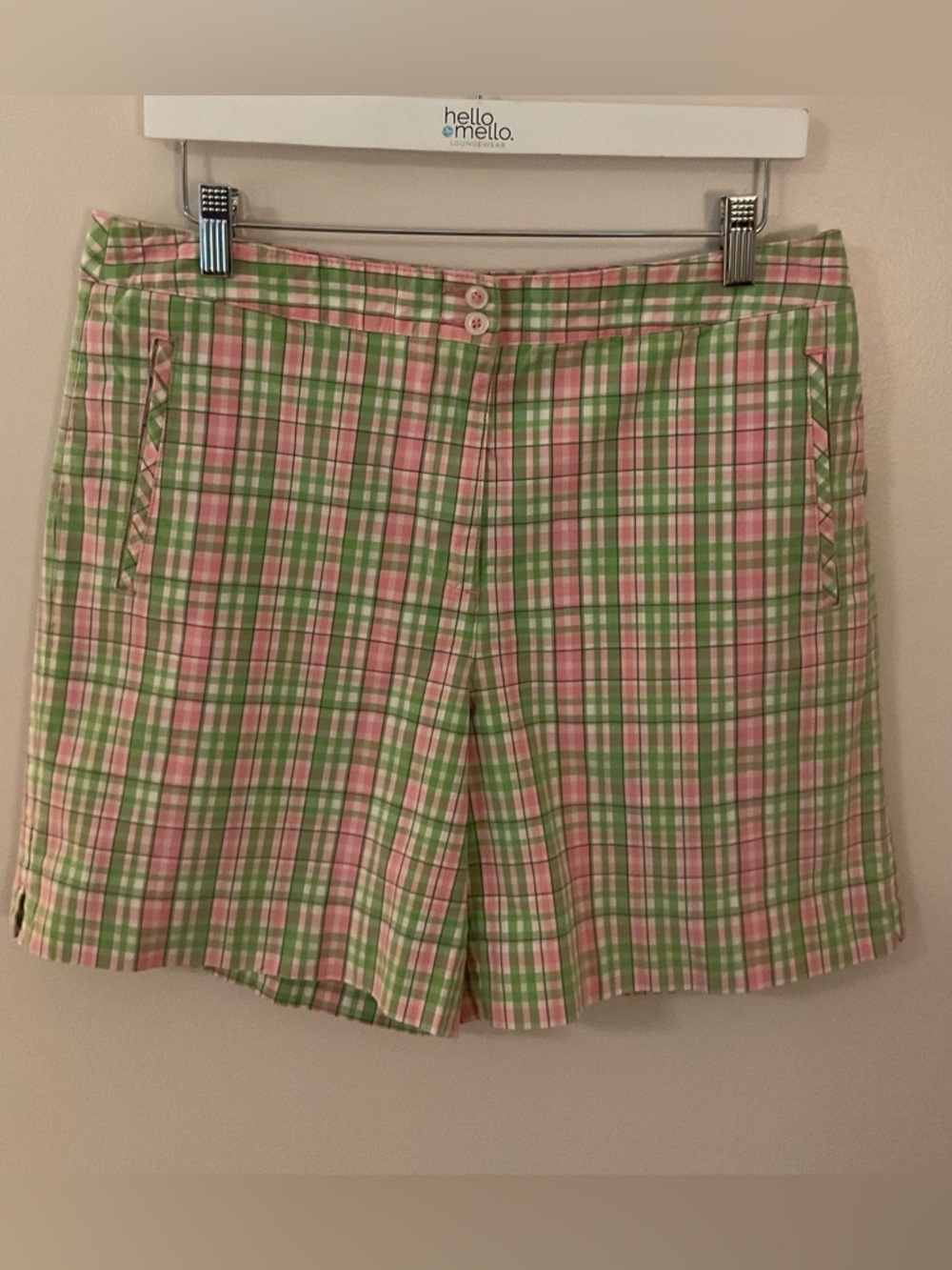Liz Golf Audra Women’s Plaid Shorts